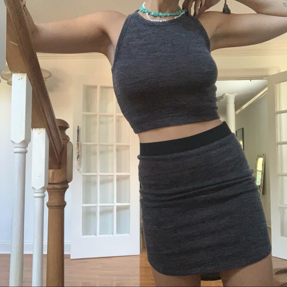 Aritzia Skirt and Top set
